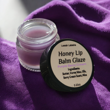 Load image into Gallery viewer, Honey Lip Balm Glaze: Purple Berry Cream