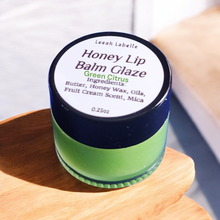 Load image into Gallery viewer, Honey Lip Balm Glaze: Green Citrus